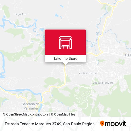 Estrada Tenente Marques 3749 map