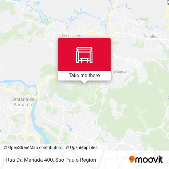 Rua Da Manada 400 map