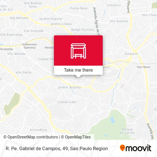 R. Pe. Gabriel de Campos, 49 map