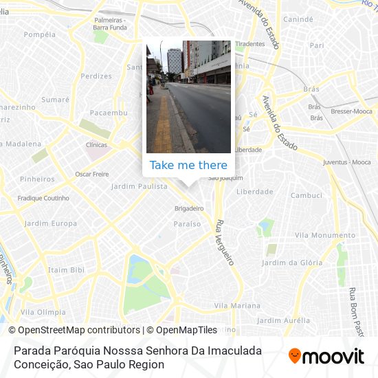 Parada Paróquia Nosssa Senhora Da Imaculada Conceição map