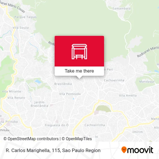 R. Carlos Marighella, 115 map