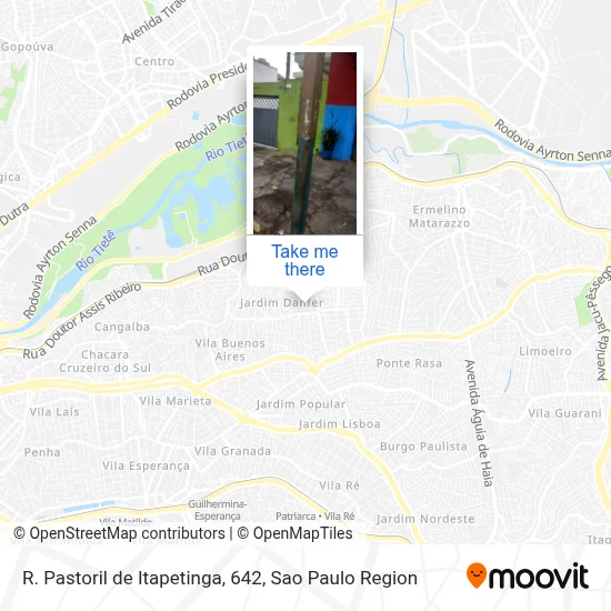 R. Pastoril de Itapetinga, 642 map