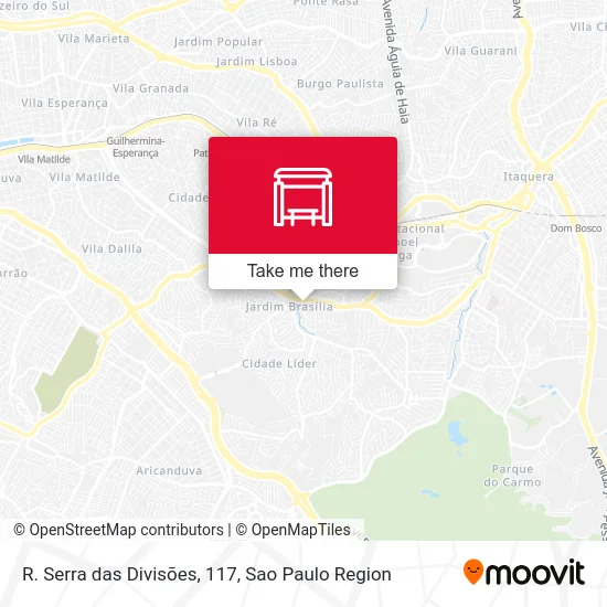 R. Serra das Divisões, 117 map