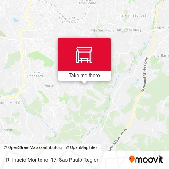 R. Inácio Monteiro, 17 map