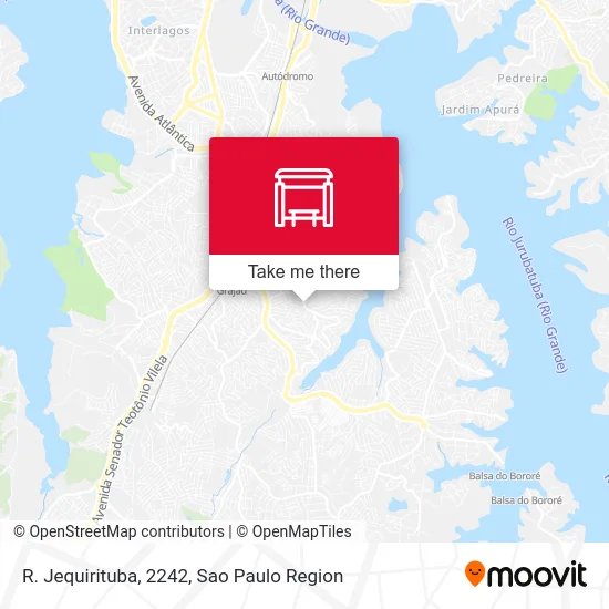 R. Jequirituba, 2242 map
