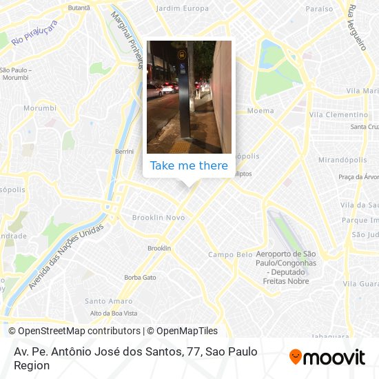 Av. Pe. Antônio José dos Santos, 77 map