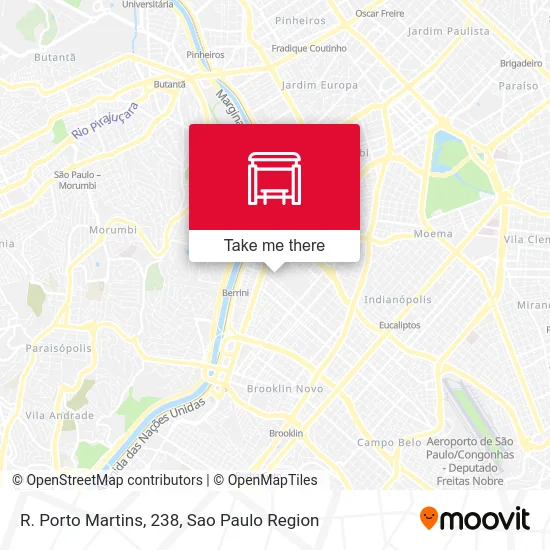 R. Porto Martins, 238 map