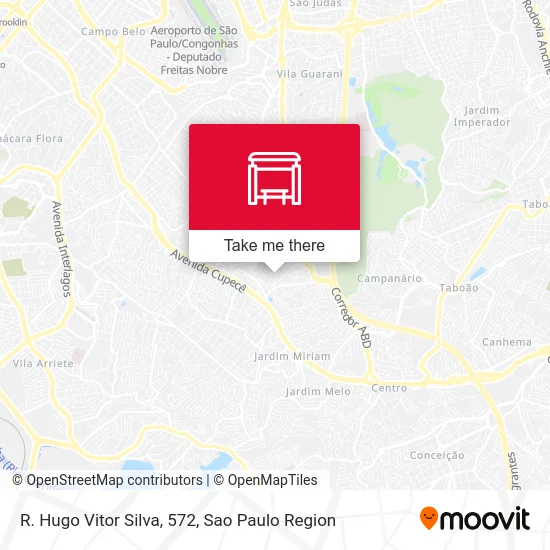 R. Hugo Vitor Silva, 572 map