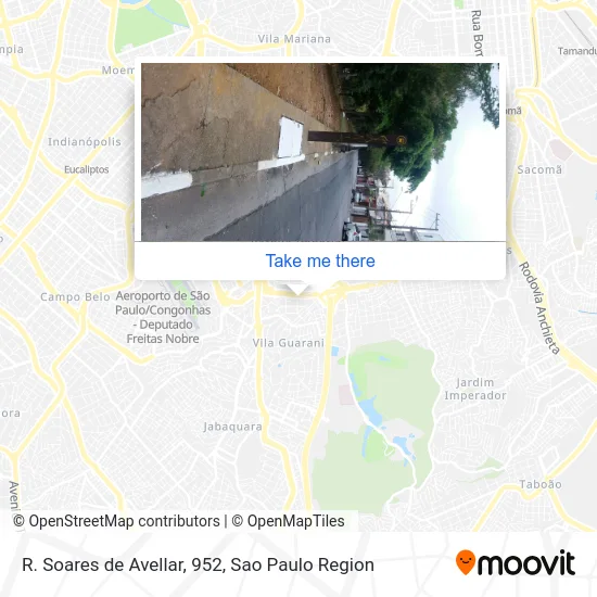 R. Soares de  Avellar, 952 map