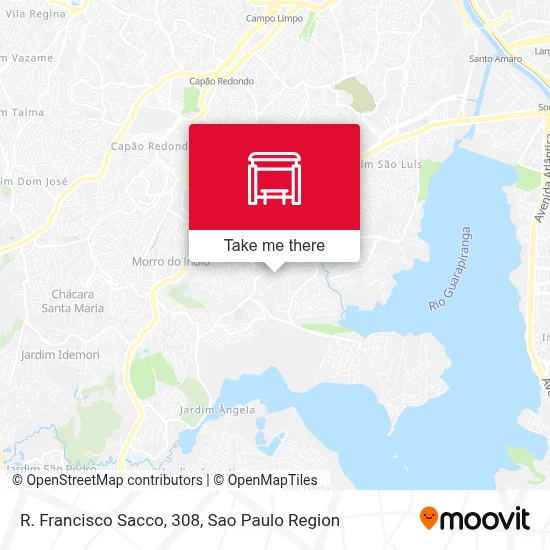 R. Francisco Sacco, 308 map