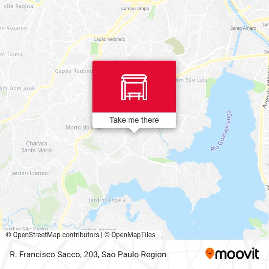 R. Francisco Sacco, 203 map