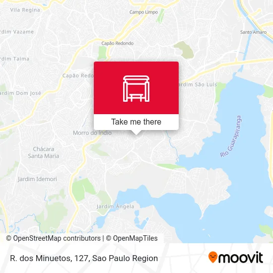 R. dos Minuetos, 127 map
