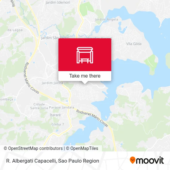 R. Albergati Capacelli map