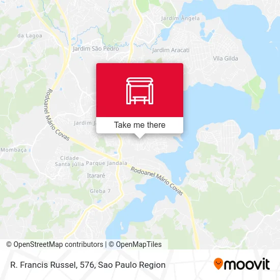 R. Francis Russel, 576 map