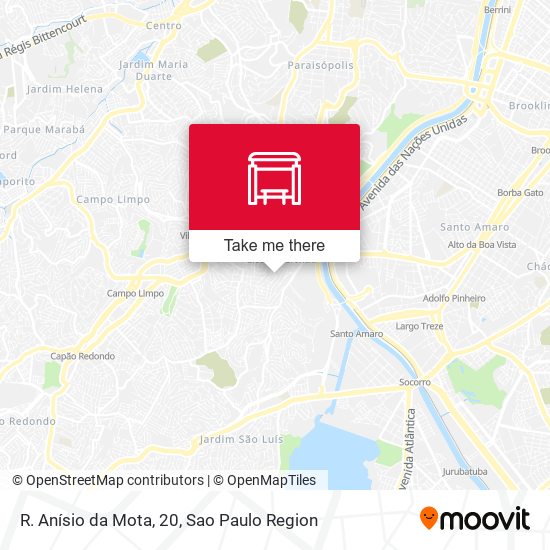 R. Anísio da Mota, 20 map