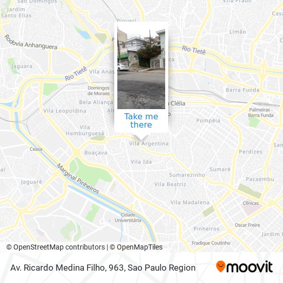 Av. Ricardo Medina Filho, 963 map