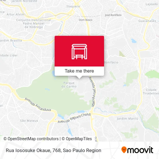 Rua Iososuke Okaue, 768 map