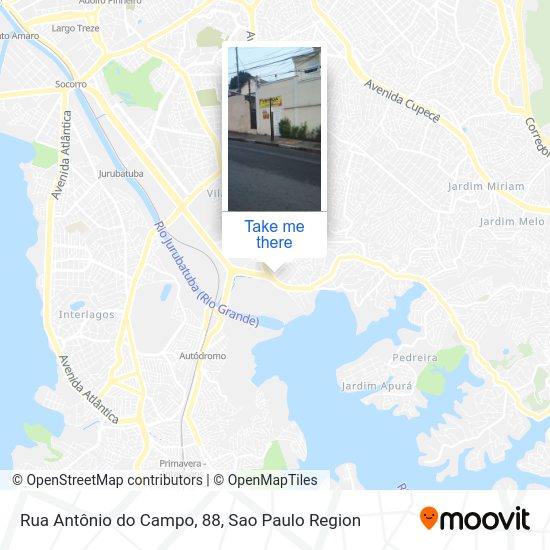 Rua Antônio do Campo, 88 map