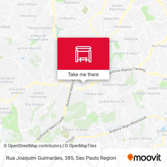 Rua Joaquim Guimarães, 385 map