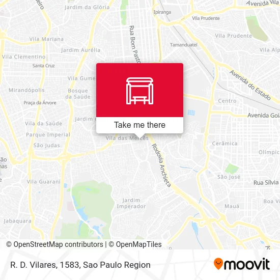 R. D. Vilares, 1583 map