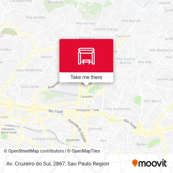 Av. Cruzeiro do Sul, 2867 map