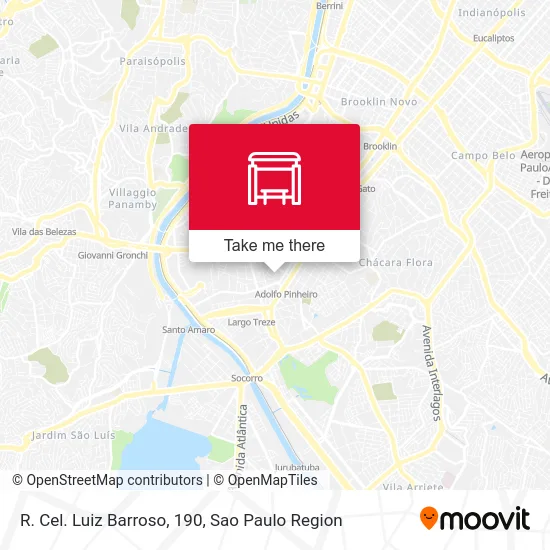 R. Cel. Luiz Barroso, 190 map