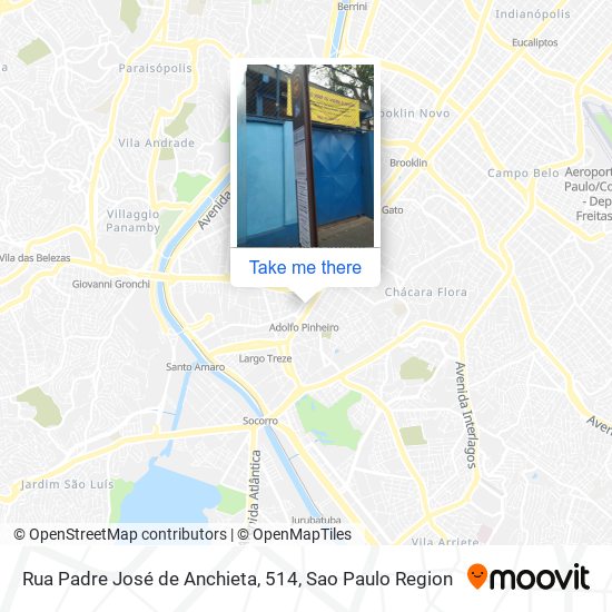 Rua Padre José de Anchieta, 514 map