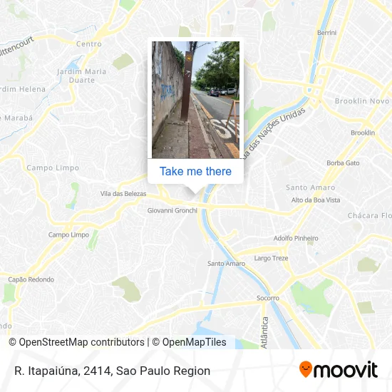 R. Itapaiúna, 2414 map