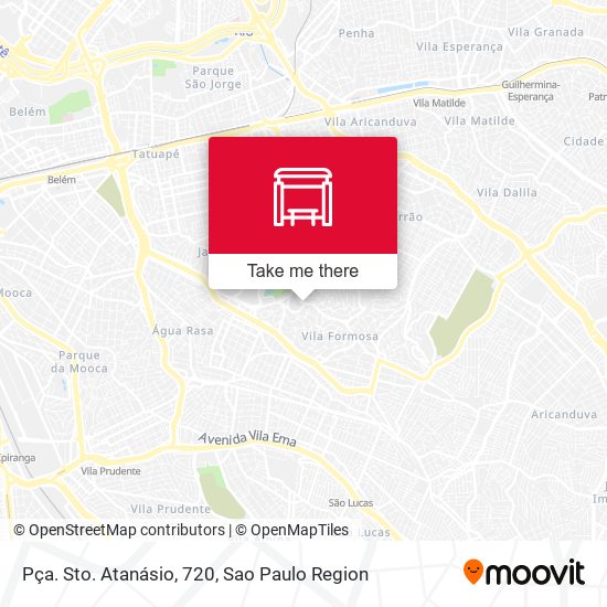 Pça. Sto. Atanásio, 720 map