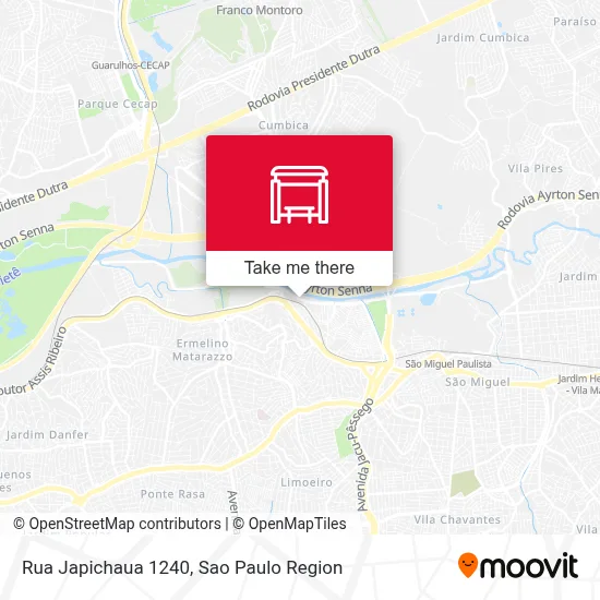 Rua Japichaua 1240 map