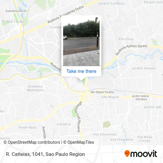 R. Catleias, 1041 map