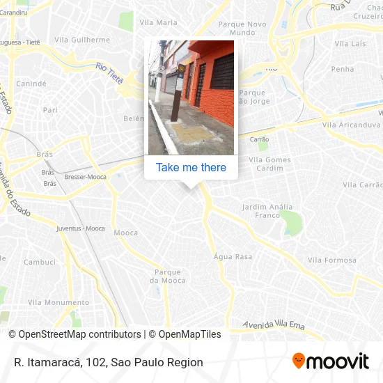 R. Itamaracá, 102 map