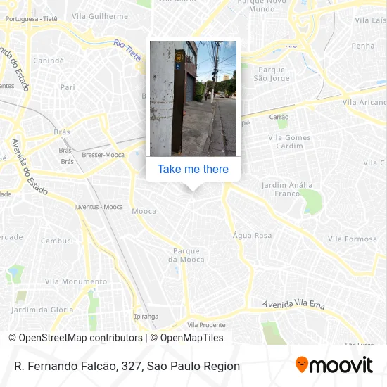 R. Fernando Falcão, 327 map