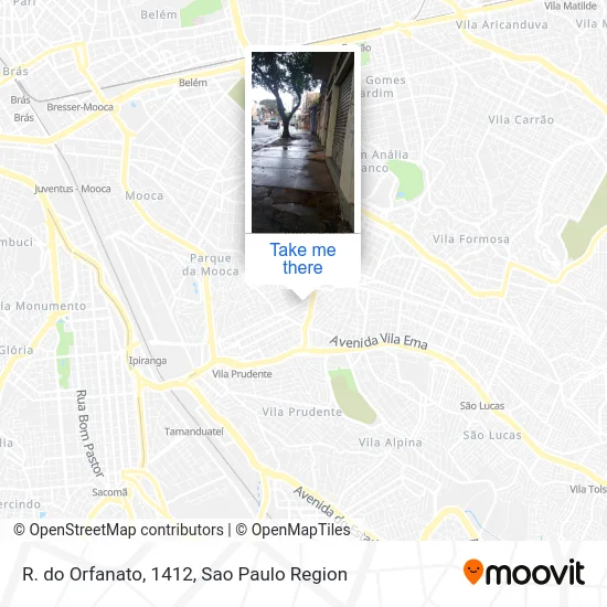 R. do Orfanato, 1412 map