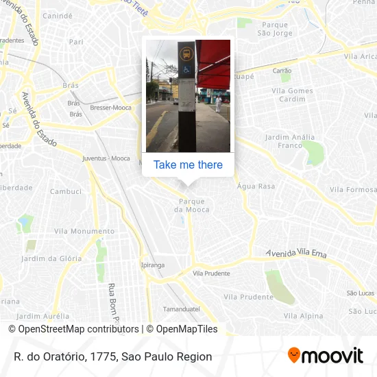 R. do Oratório, 1775 map