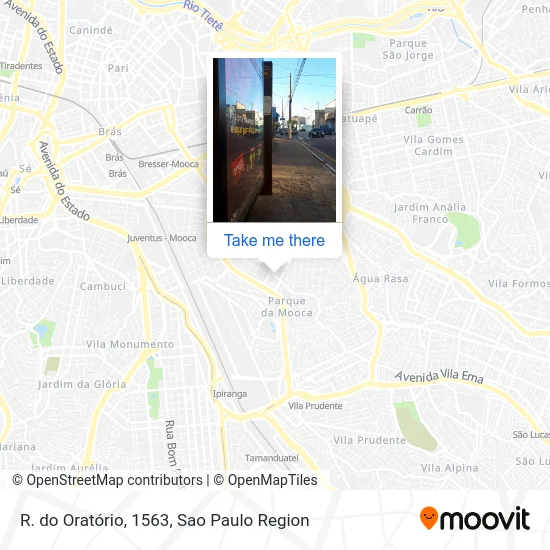 R. do Oratório, 1563 map