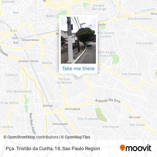 Pça. Tristão da Cunha, 18 map