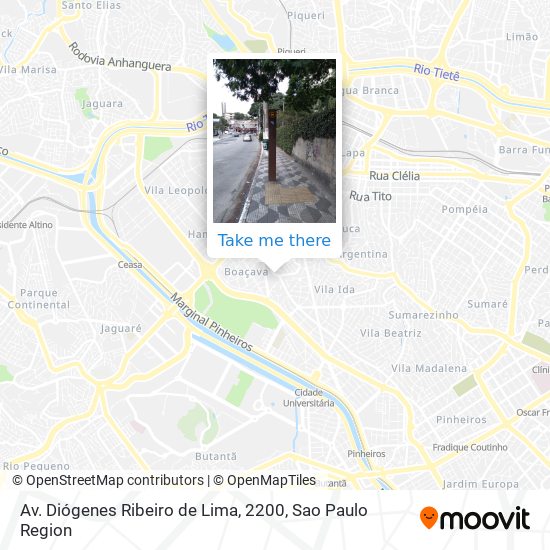 Av. Diógenes Ribeiro de Lima, 2200 map