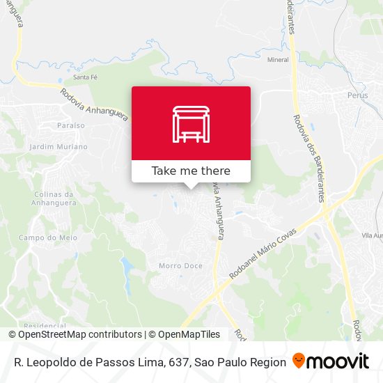 R. Leopoldo de Passos Lima, 637 map