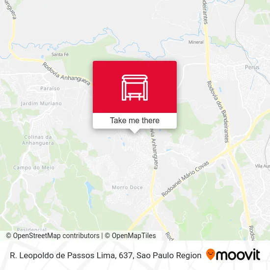 R. Leopoldo de Passos Lima, 637 map