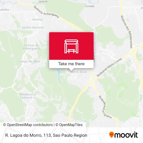 R. Lagoa do Morro, 113 map