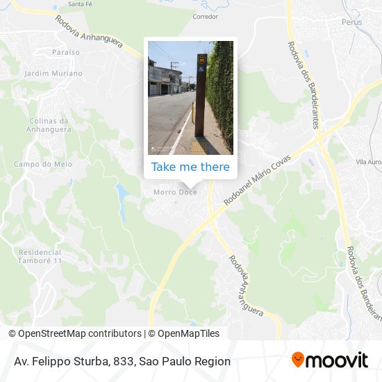 Mapa Av. Felippo Sturba, 833