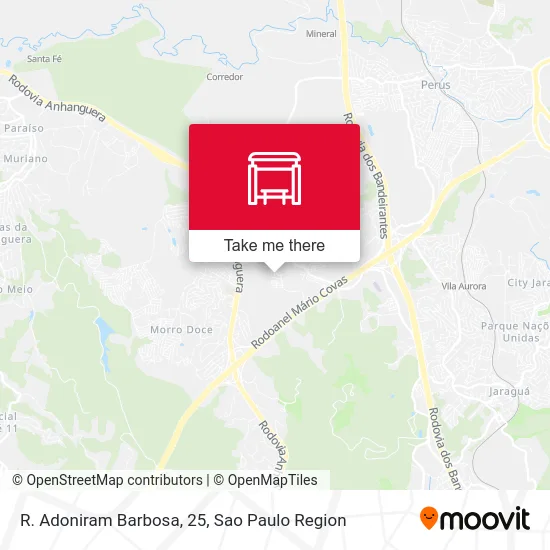 R. Adoniram Barbosa, 25 map