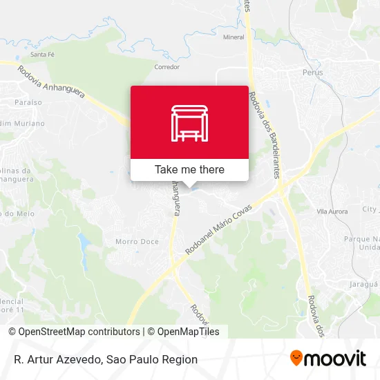 R. Artur Azevedo map