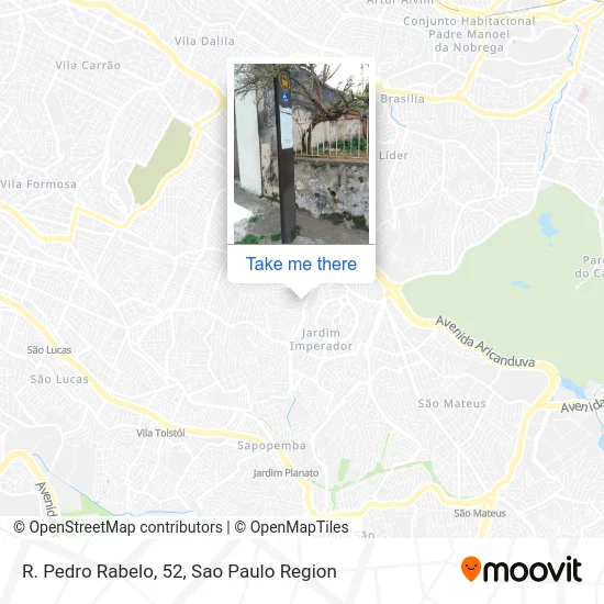 R. Pedro Rabelo, 52 map