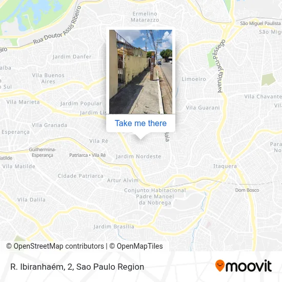 R. Ibiranhaém, 2 map