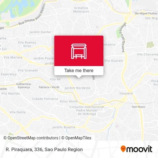 R. Piraquara, 336 map