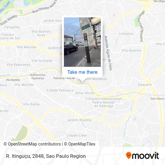 R. Itinguçu, 2848 map