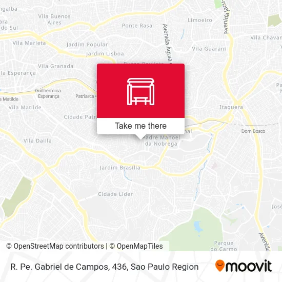 R. Pe. Gabriel de Campos, 436 map