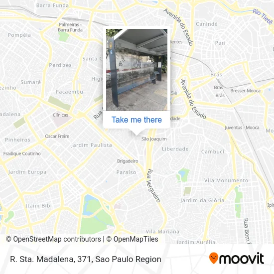 R. Sta. Madalena, 371 map